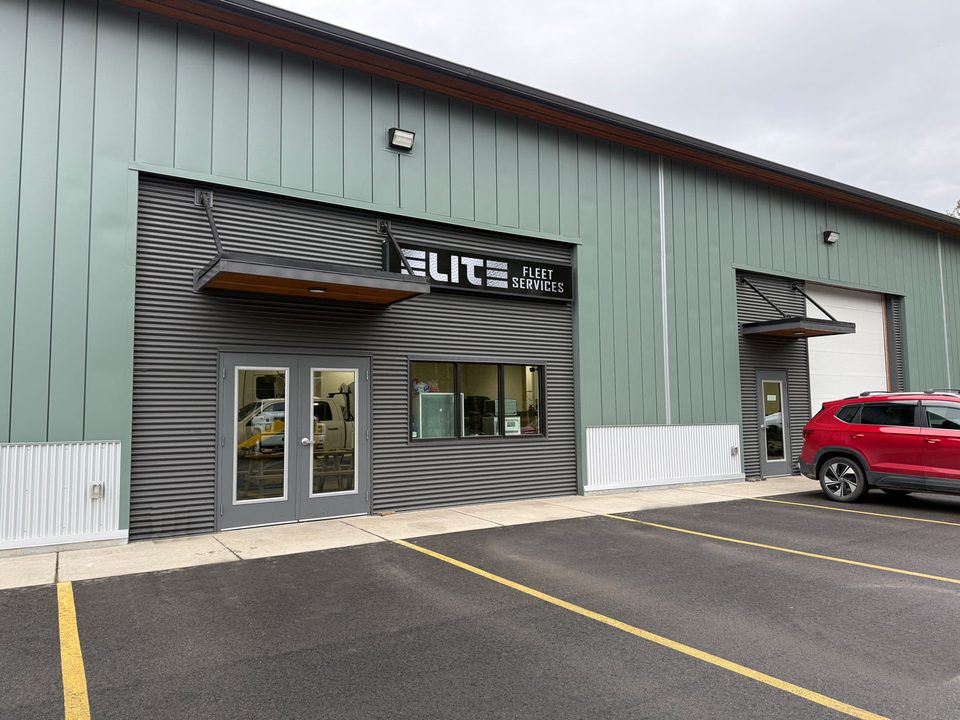 The service entrance at Elite Fleet Services in Wasilla